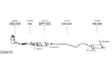 Výfukový systém BOSAL SYS06716