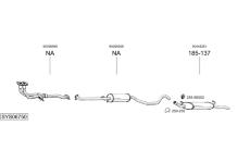 Výfukový systém BOSAL SYS06750