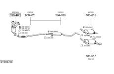 Výfukový systém BOSAL SYS06785