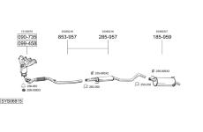 Výfukový systém BOSAL SYS06815