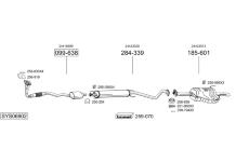 Výfukový systém BOSAL SYS06902