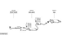 Výfukový systém BOSAL SYS07021