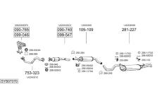 Výfukový systém BOSAL SYS07070