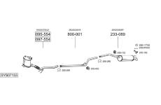 Výfukový systém BOSAL SYS07153