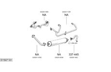 Výfukový systém BOSAL SYS07181