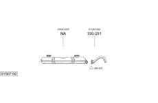 Výfukový systém BOSAL SYS07182