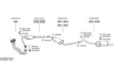 Výfukový systém BOSAL SYS07197