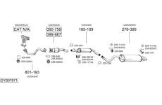 Výfukový systém BOSAL SYS07671