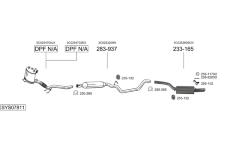 Výfukový systém BOSAL SYS07811