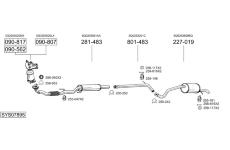 Výfukový systém BOSAL SYS07895
