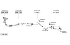 Výfukový systém BOSAL SYS07902