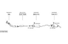 Výfukový systém BOSAL SYS07935