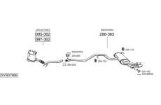 Výfukový systém BOSAL SYS07969