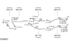 Výfukový systém BOSAL SYS08047