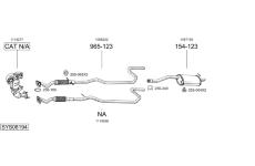Výfukový systém BOSAL SYS08194
