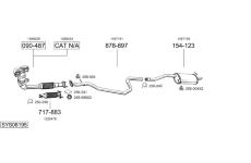 Výfukový systém BOSAL SYS08195