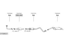 Výfukový systém BOSAL SYS08321