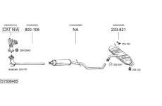 Výfukový systém BOSAL SYS08485
