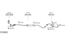 Výfukový systém BOSAL SYS08863