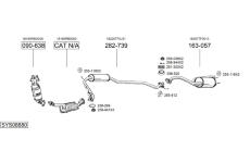 Výfukový systém BOSAL SYS08880