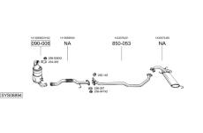 Výfukový systém BOSAL SYS08894