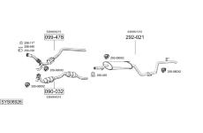 Výfukový systém BOSAL SYS08926