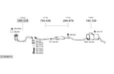 Výfukový systém BOSAL SYS08974