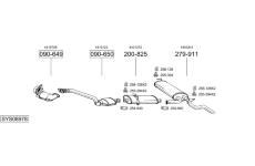 Výfukový systém BOSAL SYS08978