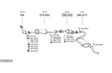 Výfukový systém BOSAL SYS09016