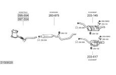 Výfukový systém BOSAL SYS09029