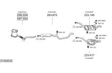 Výfukový systém BOSAL SYS09030