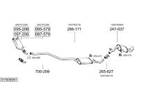 Výfukový systém BOSAL SYS09061