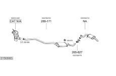 Výfukový systém BOSAL SYS09063