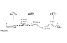 Výfukový systém BOSAL SYS09088