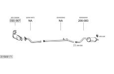 Výfukový systém BOSAL SYS09171
