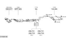 Výfukový systém BOSAL SYS09180