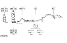 Výfukový systém BOSAL SYS09185