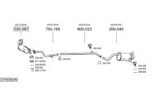Výfukový systém BOSAL SYS09249