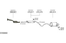 Výfukový systém BOSAL SYS09262