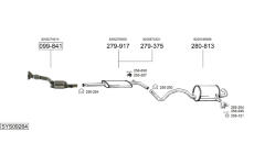Výfukový systém BOSAL SYS09264