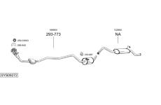 Výfukový systém BOSAL SYS09272