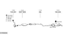 Výfukový systém BOSAL SYS09294