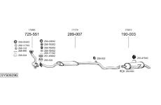 Výfukový systém BOSAL SYS09296