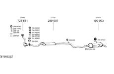 Výfukový systém BOSAL SYS09320
