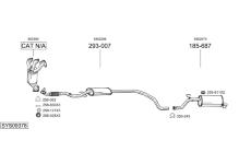 Výfukový systém BOSAL SYS09378