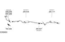 Výfukový systém BOSAL SYS09403