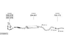 Výfukový systém BOSAL SYS09472