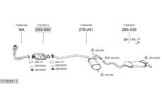 Výfukový systém BOSAL SYS09513