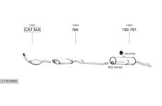 Výfukový systém BOSAL SYS09665