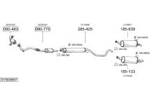 Výfukový systém BOSAL SYS09697